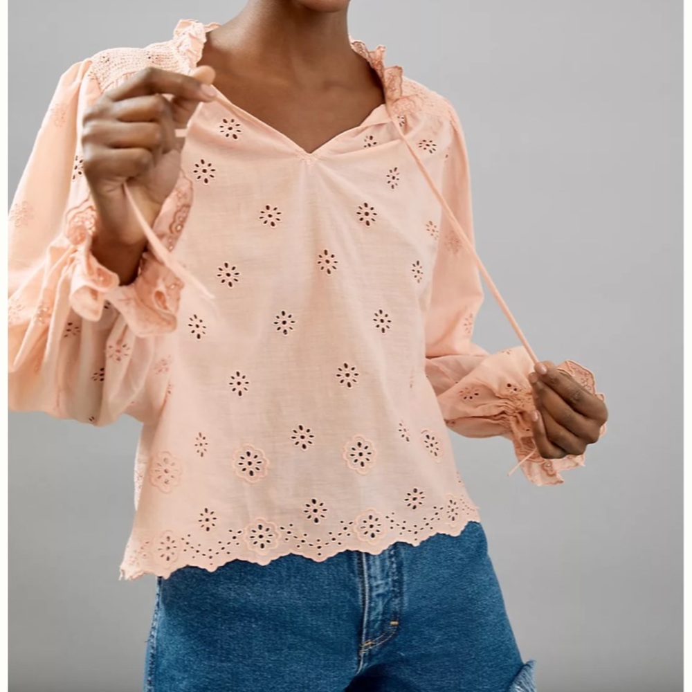 Othilia Melody Eyelet Top